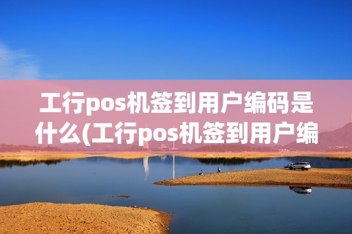 工行pos机签到用户编码是什么(工行pos机签到用户编码)