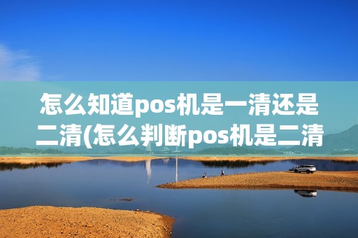 怎么知道pos机是一清还是二清(怎么判断pos机是二清)