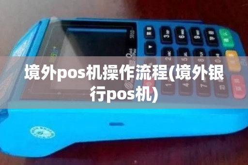 境外pos机操作流程(境外银行pos机)