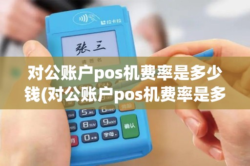 对公账户pos机费率是多少钱(对公账户pos机费率是多少)