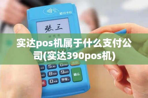 实达pos机属于什么支付公司(实达390pos机)