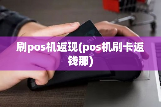 刷pos机返现(pos机刷卡返钱那)