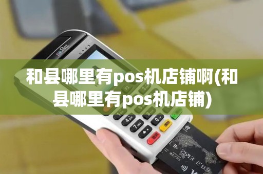 和县哪里有pos机店铺啊(和县哪里有pos机店铺)
