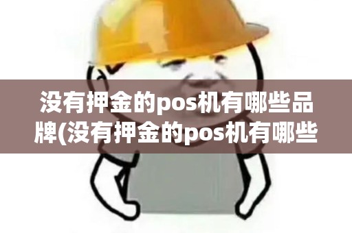 没有押金的pos机有哪些品牌(没有押金的pos机有哪些)