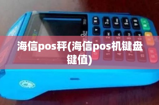 海信pos秤(海信pos机键盘键值)