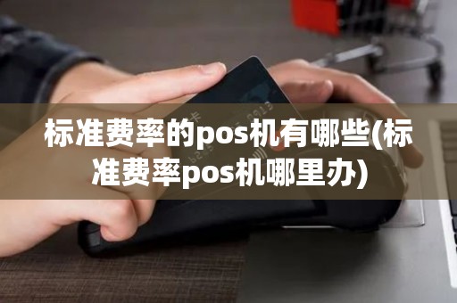标准费率的pos机有哪些(标准费率pos机哪里办)