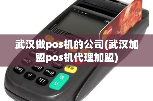 武汉做pos机的公司(武汉加盟pos机代理加盟)