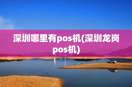 深圳哪里有pos机(深圳龙岗pos机)