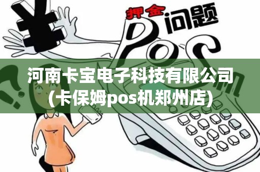 河南卡宝电子科技有限公司(卡保姆pos机郑州店)