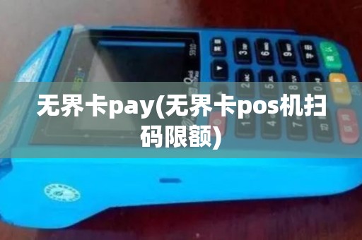 无界卡pay(无界卡pos机扫码限额)