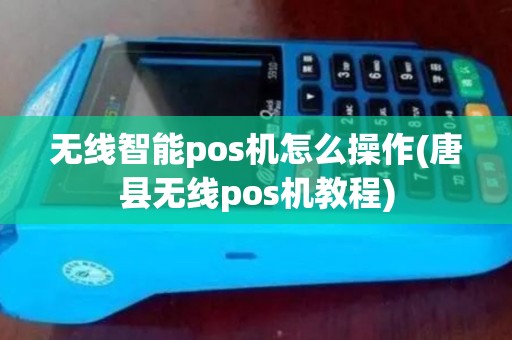 无线智能pos机怎么操作(唐县无线pos机教程)