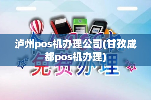 泸州pos机办理公司(甘孜成都pos机办理)