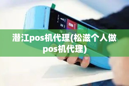 潜江pos机代理(松滋个人做pos机代理)