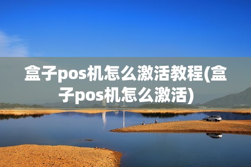 盒子pos机怎么激活教程(盒子pos机怎么激活)