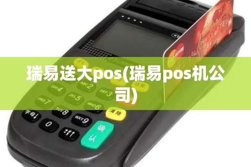 瑞易送大pos(瑞易pos机公司)
