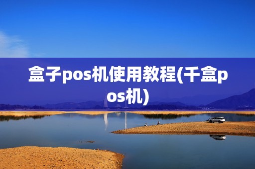 盒子pos机使用教程(千盒pos机)