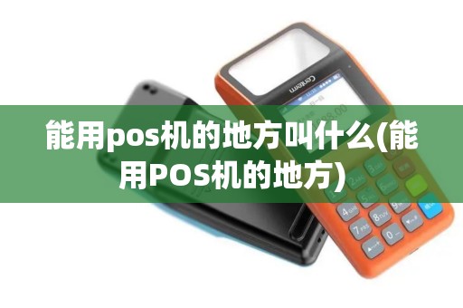 能用pos机的地方叫什么(能用POS机的地方)