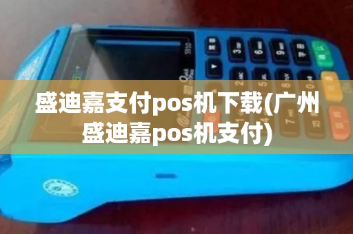 盛迪嘉支付pos机下载(广州盛迪嘉pos机支付)