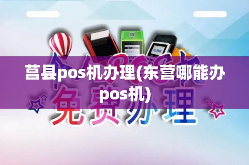 莒县pos机办理(东营哪能办pos机)