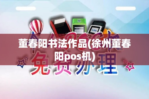 董春阳书法作品(徐州董春阳pos机)