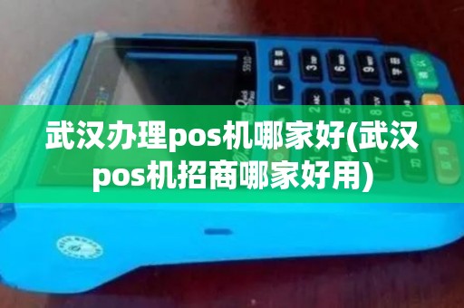 武汉办理pos机哪家好(武汉pos机招商哪家好用)