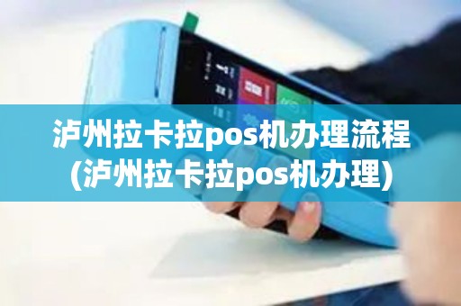 泸州拉卡拉pos机办理流程(泸州拉卡拉pos机办理)