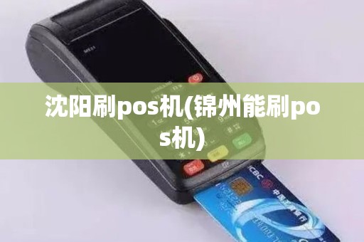沈阳刷pos机(锦州能刷pos机)