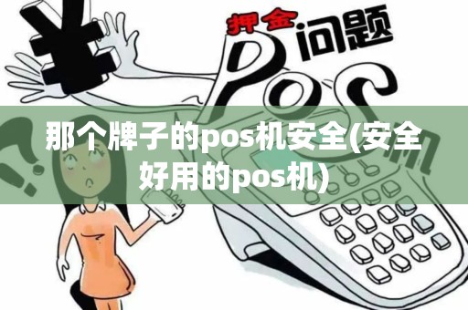 那个牌子的pos机安全(安全好用的pos机)