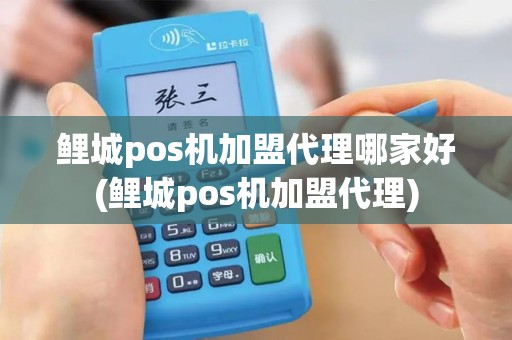 鲤城pos机加盟代理哪家好(鲤城pos机加盟代理)