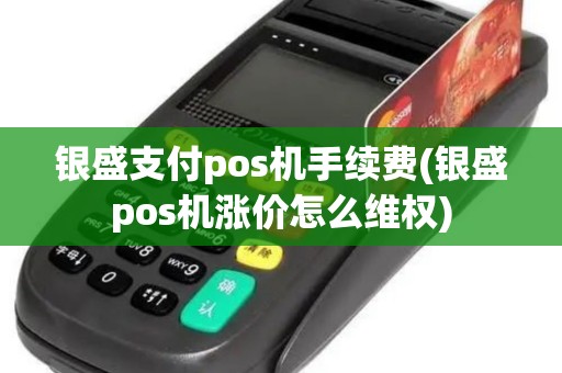 银盛支付pos机手续费(银盛pos机涨价怎么维权)