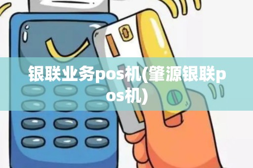 银联业务pos机(肇源银联pos机)