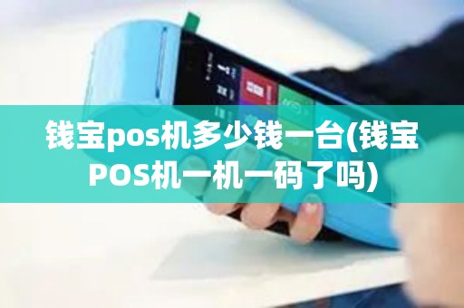 钱宝pos机多少钱一台(钱宝POS机一机一码了吗)