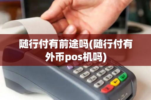 随行付有前途吗(随行付有外币pos机吗)