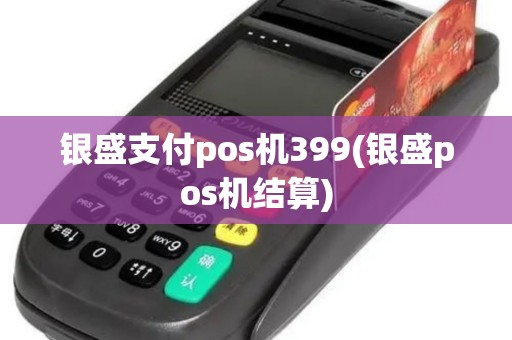 银盛支付pos机399(银盛pos机结算)