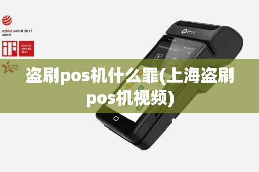 盗刷pos机什么罪(上海盗刷pos机视频)