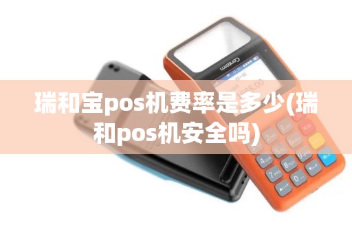 瑞和宝pos机费率是多少(瑞和pos机安全吗)