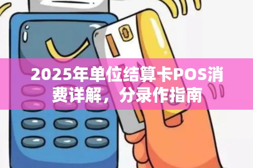 2025年单位结算卡POS消费详解，分录作指南