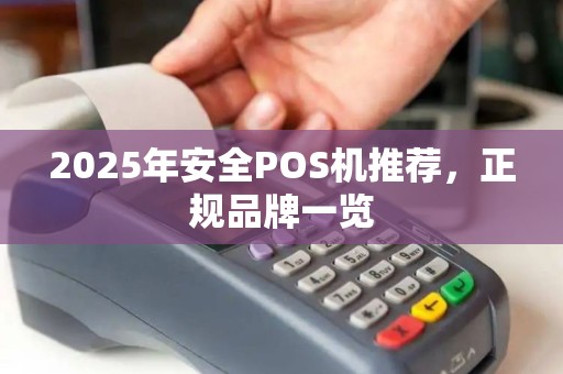 2025年安全POS机推荐，正规品牌一览