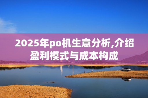 2025年po机生意分析,介绍盈利模式与成本构成