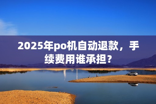 2025年po机自动退款，手续费用谁承担？