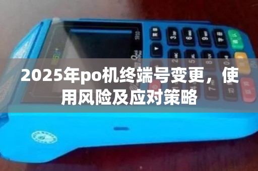 2025年po机终端号变更，使用风险及应对策略