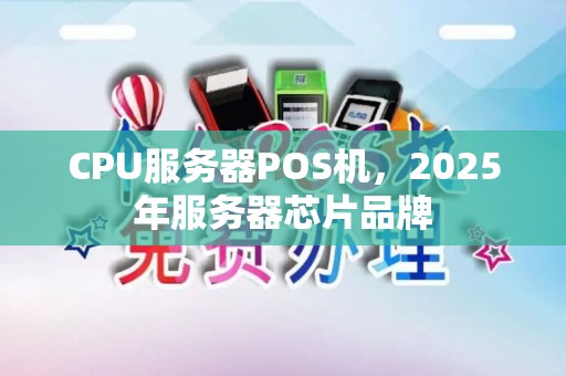 CPU服务器POS机，2025年服务器芯片品牌