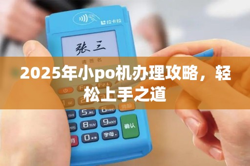 2025年小po机办理攻略，轻松上手之道