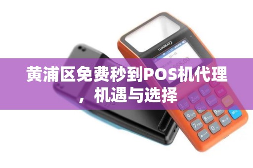 黄浦区免费秒到POS机代理，机遇与选择