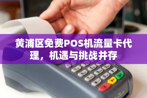 黄浦区免费POS机流量卡代理，机遇与挑战并存