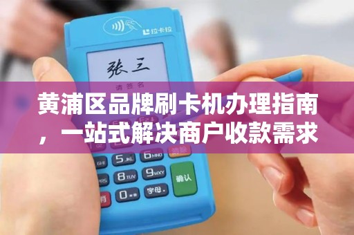黄浦区品牌刷卡机办理指南，一站式解决商户收款需求