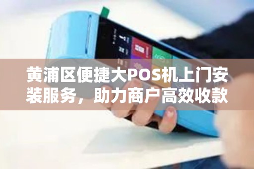 黄浦区便捷大POS机上门安装服务，助力商户高效收款
