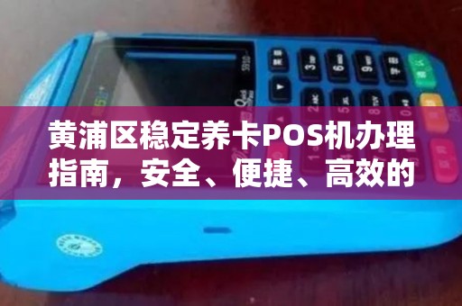 黄浦区稳定养卡POS机办理指南，安全、便捷、高效的选择