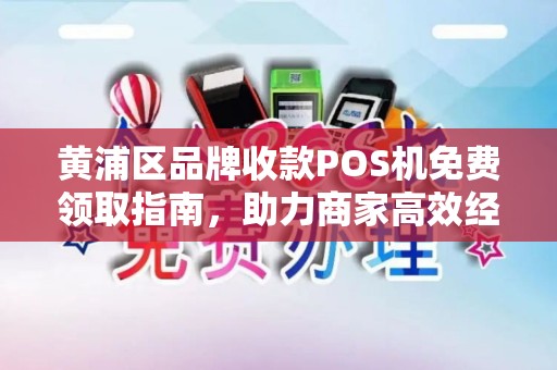 黄浦区品牌收款POS机免费领取指南，助力商家高效经营