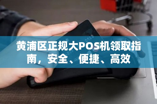 黄浦区正规大POS机领取指南，安全、便捷、高效